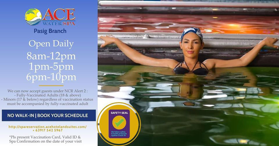 Promos ACE WATER SPA